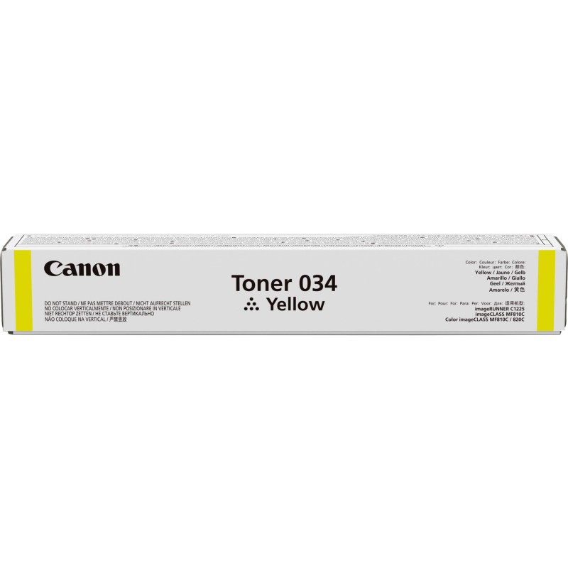 Тонер Canon 034 iRC1225 Yellow