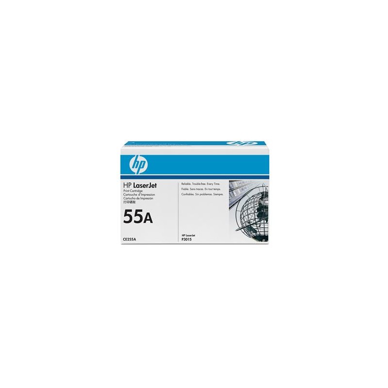 Картридж HP 55A LJ P3015/M521/M525 Black (6000 стр)