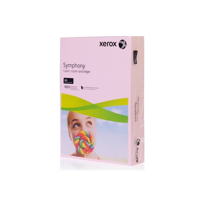Бумага Xerox цветная SYMPHONY Pastel Pink (80) A4 500л.