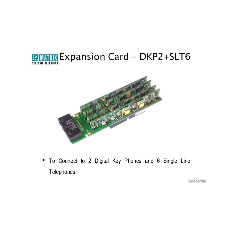 Плата расширения MATRIX ETERNITY PE Card DKP2+SLT6