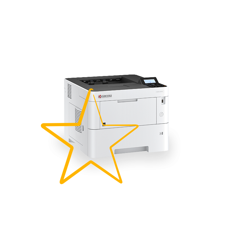 Принтер лазерный черно-белый A4 Kyocera ECOSYS P3145dn