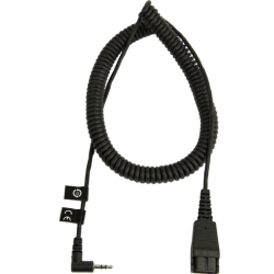Кабель Jabra Cord QD to 2.5 mm Jack coiled cord (8800-01-46)