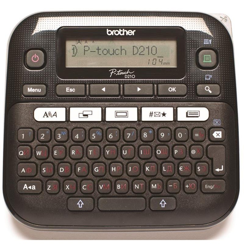 Принтер для печати наклеек Brother P-Touch PT-D210 Принтер для печати наклеек Brother P-Touch PT-D210