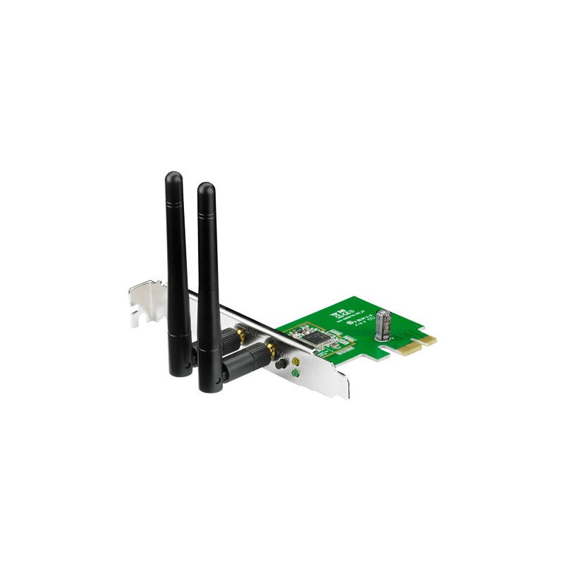 Wi-Fi-адаптер ASUS PCE-N15 802.11n, 2.4 ГГц, N300, PCI Express