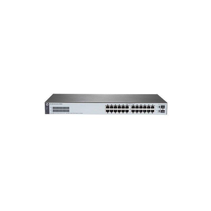 Коммутатор HP 1820-24G Smart Switch, 24xGE+2xGE-SFP ports, L2
