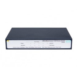 Коммутатор HPE 1420-5G-PoE+ Unmanaged Switch, 5xGE-T, L2, 32W