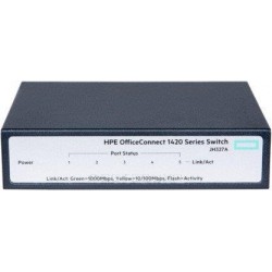 Коммутатор HPE 1420 5G Switch, Unmanaged, 5xGE ports, L2, LT