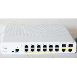Коммутатор Cisco Catalyst 2960C Switch 12 FE PoE, 2 x Dual