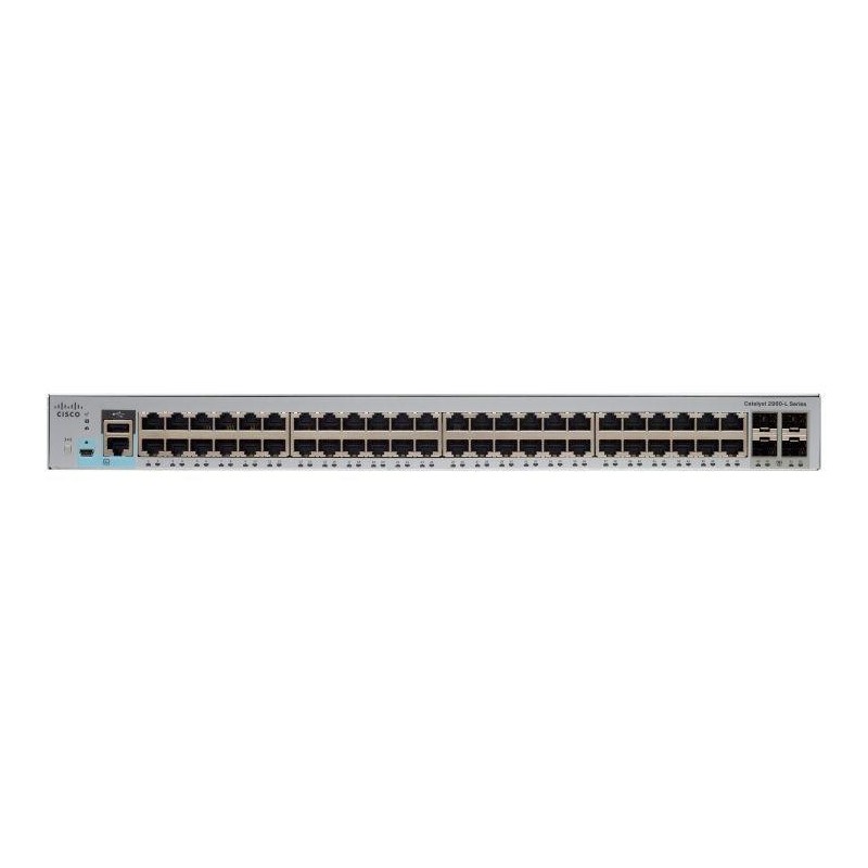 Коммутатор Cisco Catalyst 2960L 48 port GigE, 4 x 1G SFP, LAN