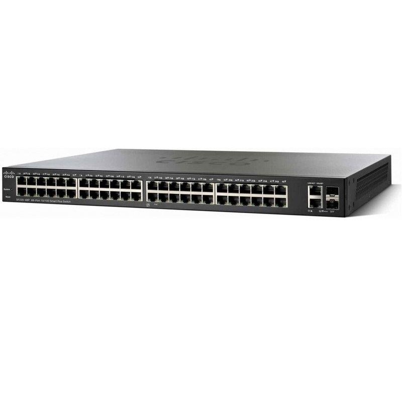 Коммутатор Cisco SF350-48P 48-port 10/100 POE Managed Switch