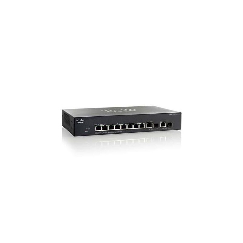 Коммутатор Cisco SB SG350-10 10-port Gigabit Managed Switch