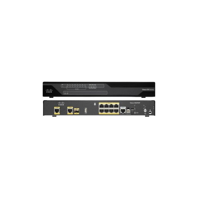 Маршрутизатор Cisco 892FSP 1 GE and 1GE/SFP High Perf Security