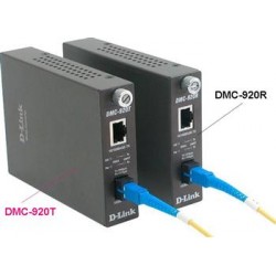 Медиаконвертер D-Link DMC-920T 1x100BaseTX- 100BaseFX, WDM (ТХ