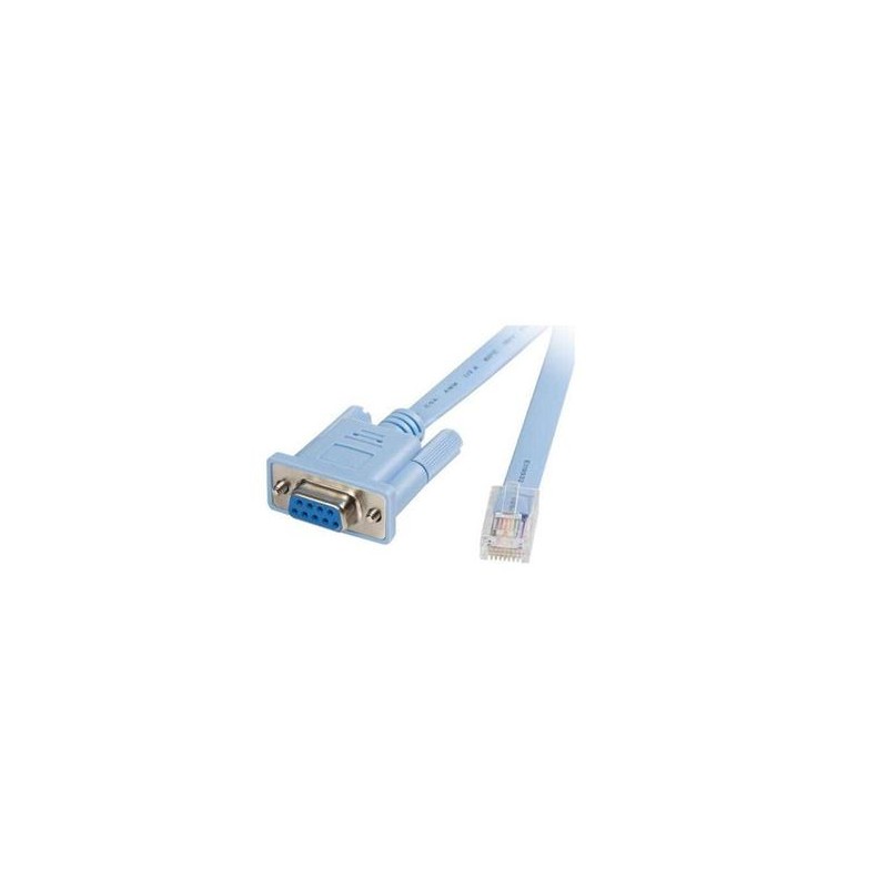 Кабель Cisco Console Cable 6ft with RJ45 and DB9F