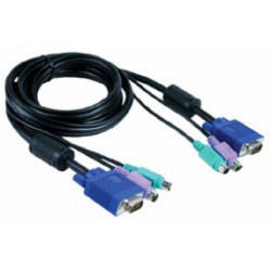 Комплект кабелей D-Link DKVM-CB3 для KVM-переключателей. 3м