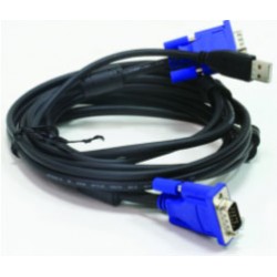 Комплект кабелей D-Link DKVM-CU3 для KVM-переключателей с USB
