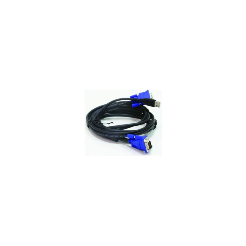 Комплект кабелей D-Link DKVM-CU3 для KVM-переключателей с USB