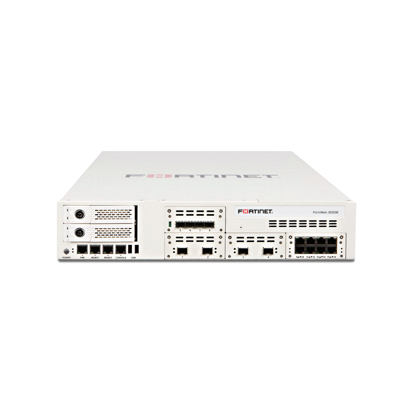 Сервер Fortinet Web Application Firewall-3000E, 4x10 GE SFP+