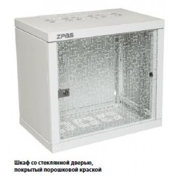 Шкаф ZPAS 19" 10U 600x600 Z-BOX, съемные бок.стенки